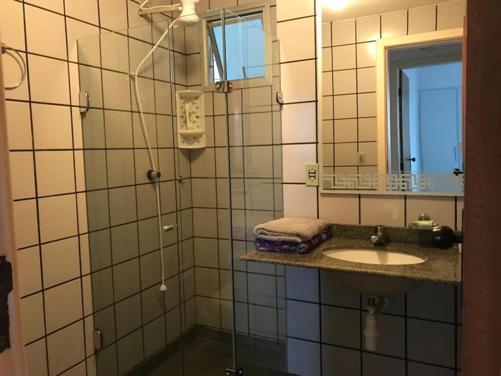 Apartamento Pe Na Areia E Aguas Tranquilas No Centro De Guarapari Ngoại thất bức ảnh