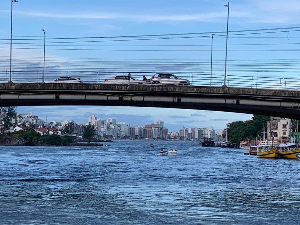 Apartamento Pe Na Areia E Aguas Tranquilas No Centro De Guarapari Ngoại thất bức ảnh