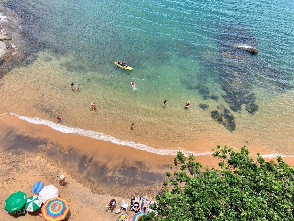Apartamento Pe Na Areia E Aguas Tranquilas No Centro De Guarapari Ngoại thất bức ảnh