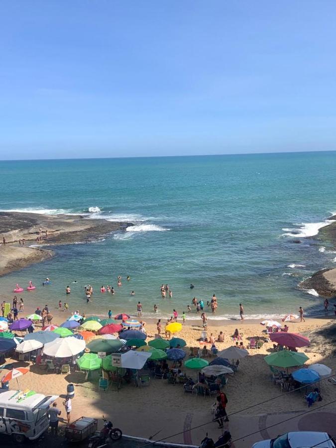 Apartamento Pe Na Areia E Aguas Tranquilas No Centro De Guarapari Ngoại thất bức ảnh